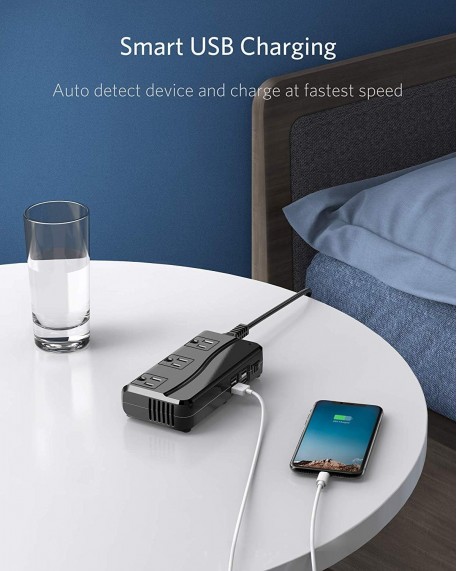 BESTEK Universal 100-220V to 110V Voltage Converter 250W